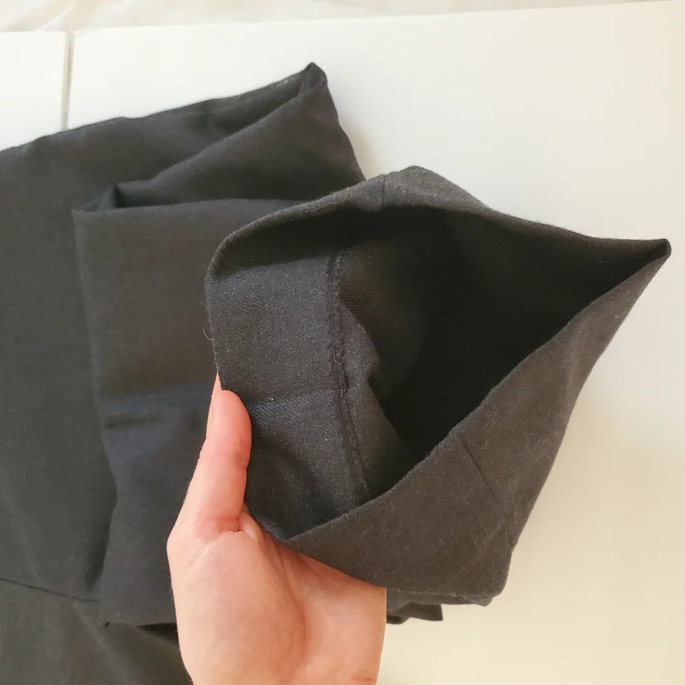 Bill Blass Menswear black/gray formal suit pants - Picture 14 of 14